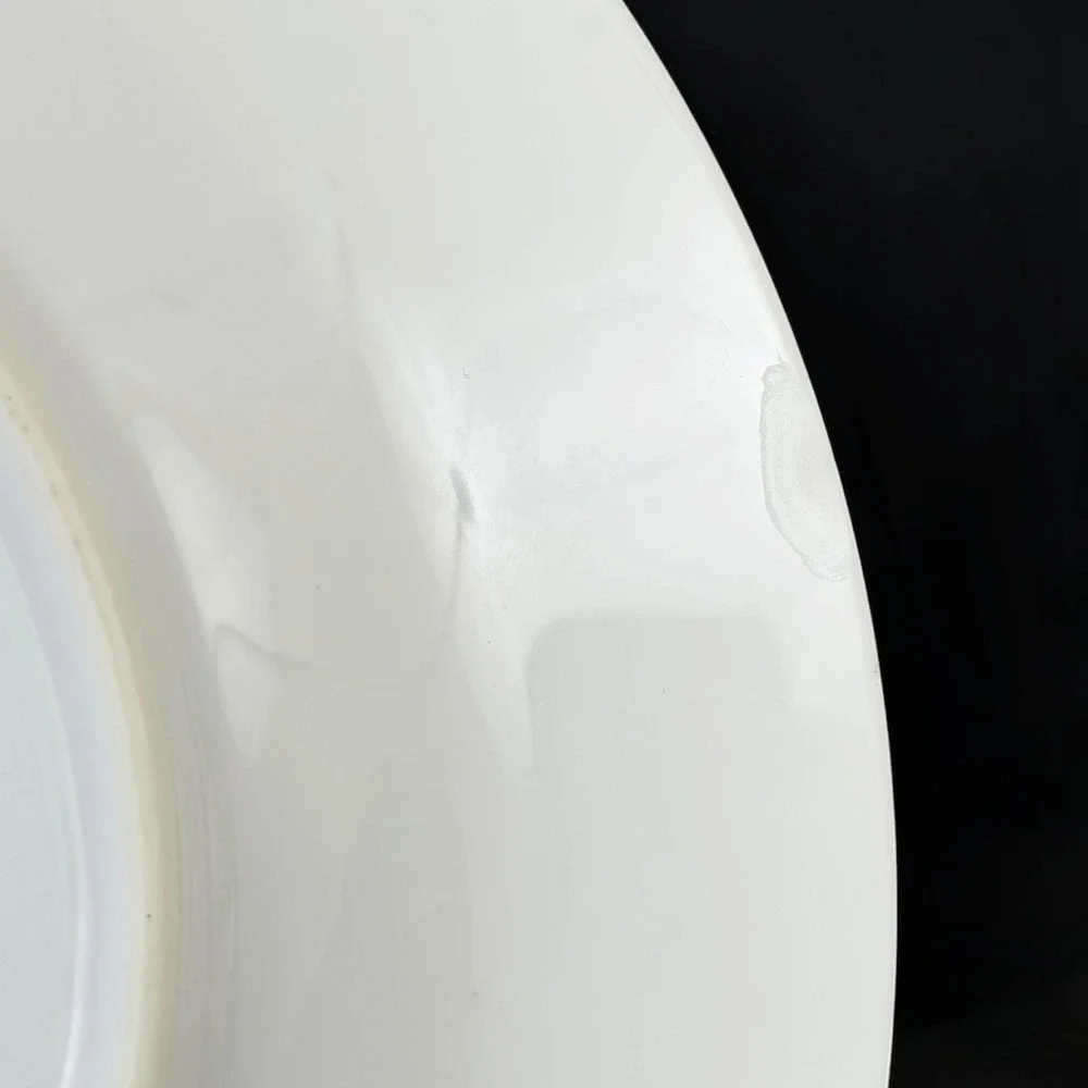 Pottery Barn Reindeer Salad Plates Set 4 8.5